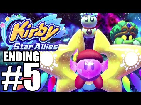 Kirby Star Allies Final Boss & Ending - Gameplay Walkthrough Part 5 - No Commentary