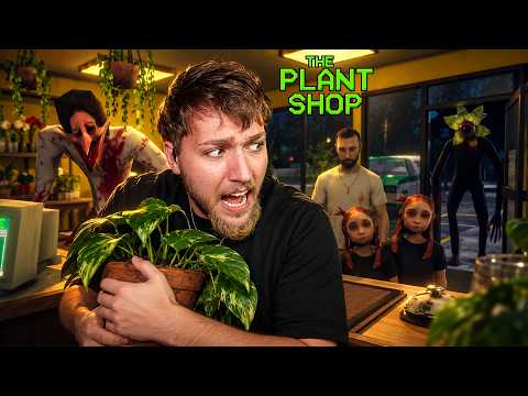GECE KORKUNÇ BİTKİ DÜKKANINDA ÇALIŞMAK ! THE PLANT SHOP