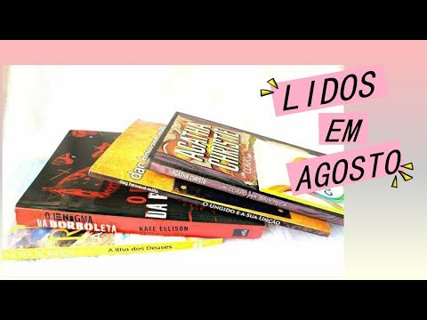 LIVROS LIDOS EM AGOSTO | BISTURI LITERRIO