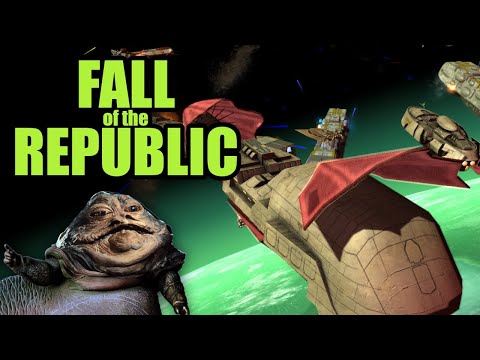 Crushing a Republic Fleet! - Fall of the Republic Mod 1.4 (Hutt Cartels) Ep8