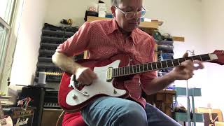 Video thumbnail for Jeremy Slemenda Playing a Hallmark Deke Dickerson II Guitar by Hallmark Guitars