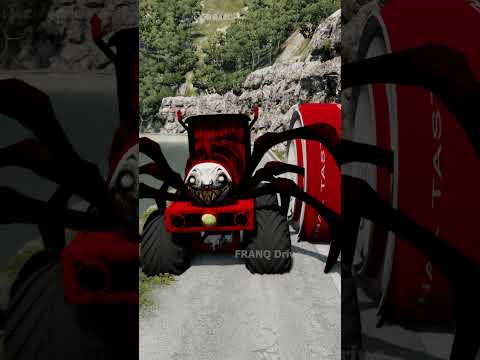 Funny Cars Cola Bollard River Crush – BeamNG.drive