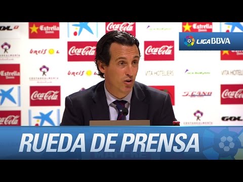Emery: "Nosotros hemos estado acertados en nuestras ocasiones”