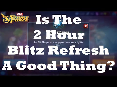 Is the 2 Hour Blitz Refresh a Good Thing? - Marvel Strike Force -MSF