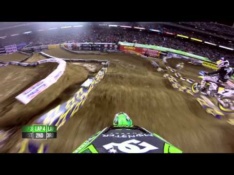 GoPro HD: James Stewart and Ryan Villopoto Main Event 2014 Monster Energy Supercross from San Diego