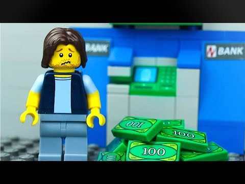 LEGO ATM FAIL - the lucky homeless