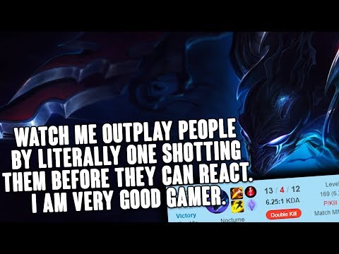 Nocturne is the BEST jungler in the game | I got lost in the middle of no where!!