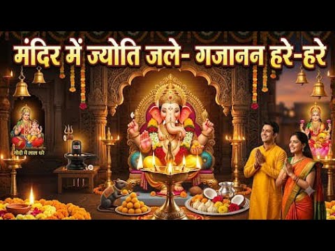 mandir mein jyot jale