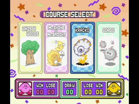 "Kirby's Dream Course" Music : 4 - Duel on the Dream Course