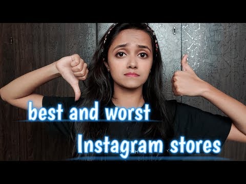 BEST AND WORST INSTAGRAM STORES || HONEST REVIEW ON INSTAGRAM SHOPPING || ANSHIKA SONI |