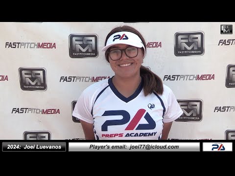2024 Joei Luevanos Pitcher Softball Recruiting Skills Video - Preps Academy