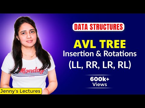 5.13 AVL Tree - Insertion, Rotations(LL, RR, LR, RL) with Example | Data Structure Tutorials