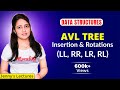 5.13 AVL Tree - Insertion, Rotations(LL, RR, LR, RL) with Example | Data Structure Tutorials