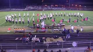 preview picture of video 'Arcadia Redskin Marching Band - 6th Game 10/01/10'