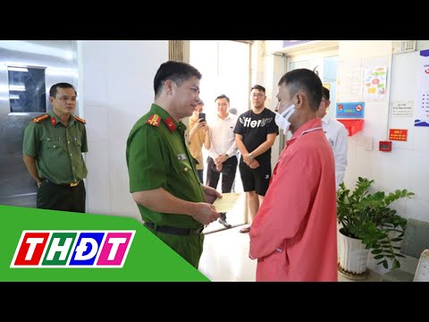 Biểu dương bảo vệ ngân hàng ở Bình Dương dũng cảm bắt cướp | THDT