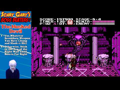 Ninja Gaiden Masked Devil Boss (Boss Beaters)