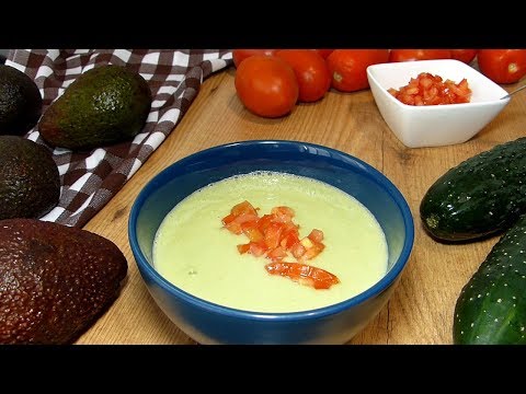 CREMA DE AGUACATE. RECETA PASO A PASO