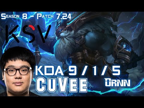KSV CuVee ORNN vs VLADIMIR Top - Patch 7.24 KR Ranked