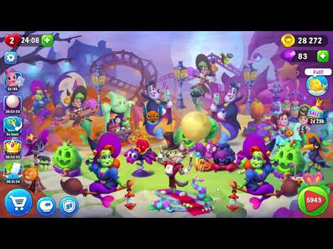 Fishdom 5943 Hard Level - 18 moves - NO BooSTERS