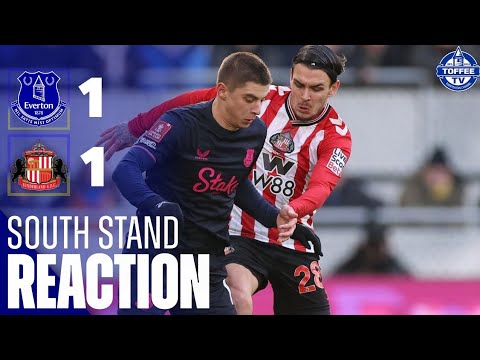 Everton 1-1 (0-3 PENS) Sunderland | FA Cup | South Stand Reaction