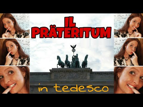 Lezione Tedesco 16 | Präteritum dei verbi deboli, forti, misti, modali, ausiliari (sein e haben)