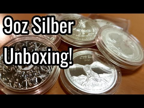 9 oz Silber Unboxing! Gold und Silber talk