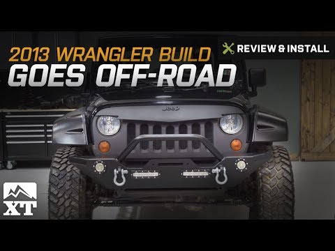 Jeep Wrangler (2007-2017 JK) Exhaust, Tire Carrier, Bumpers & Tune Review and Install