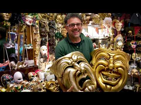 Venice Masks MasterClass by expert mask maker Gualtiero Dall'Osto