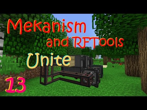 Minecraft 1.10.2 - Mekanism and RFTools Unite Part 13 - Quantumdiscombobulator