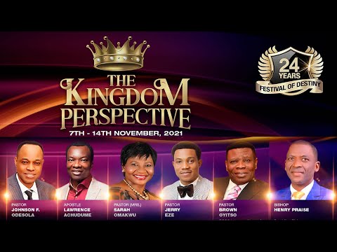 FESTIVAL OF DESTINY CONFERENCE 2021 - OPENING SERVICE (7TH NOVEMBER 2021)