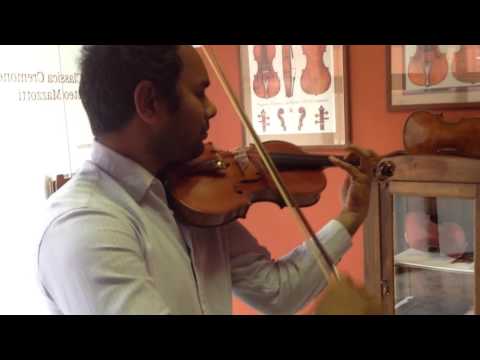 Bach Matteo Mazzotti violin 2016 test