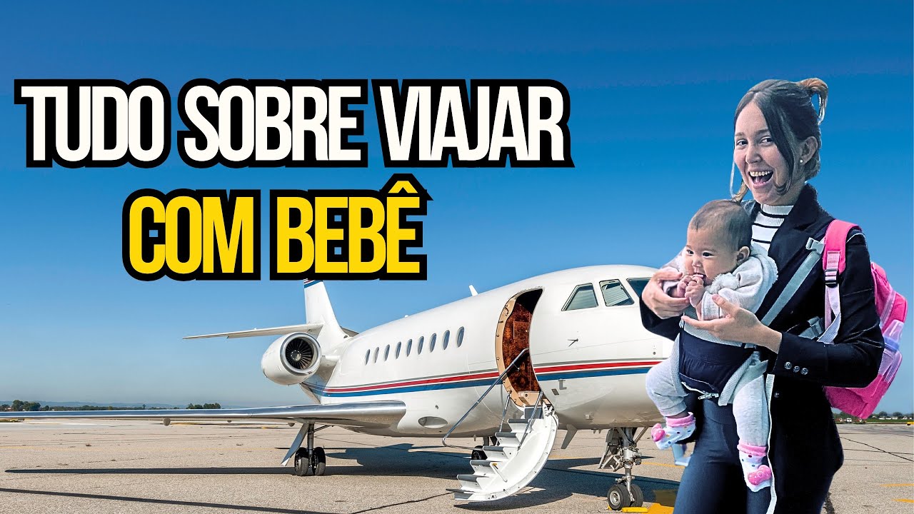 Assistir no YouTube: Como viajar de avião com bebê - carrinho, passagem e dicas - Juliane