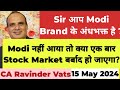 Modi Brand Vs Stock Market Free Fall ? by CA Ravinder Vats