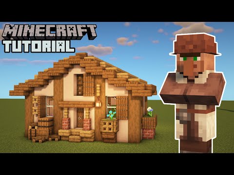 ItsMarloe - Minecraft - Shepherd's House Tutorial (Villager Houses)