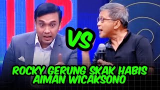 Download lagu When Aiman ​​Wanted to Checkmate Rocky Gerung, He Was Counterattacked! 🛑🧠 #RockyVsAiman mp3