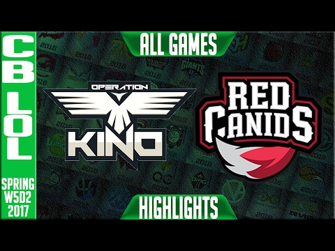 RED vs KINO Highlights ALL GAMES - CBLoL W5D2 Spring 2017 - RED vs KINO G1