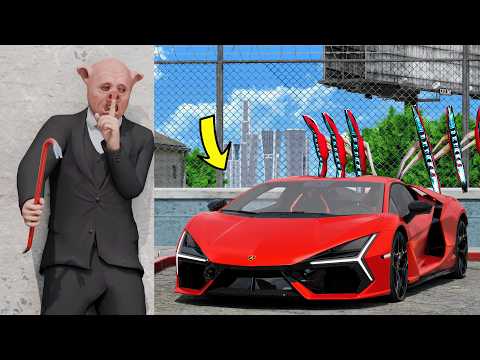 Stealing IRON CAR Edition From Secret Market in GTA 5