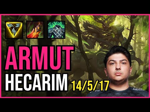 ARMUT - HECARIM vs. LILLIA Jungle | EUW GRANDMASTER | PATCH 10.25