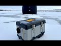 Video Thumbnail for Bluetooth Diesel Heater Walleye Bash Ice fishing