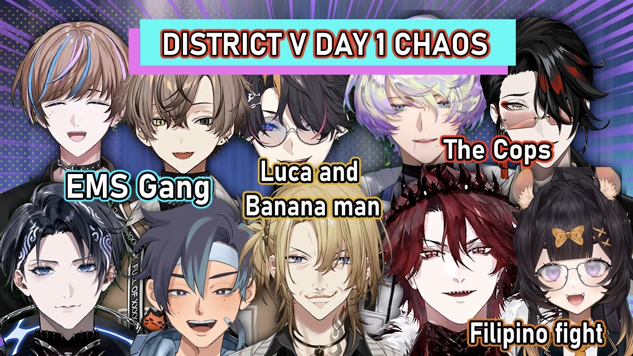 #DistrictV day 1 shenanigan compilations