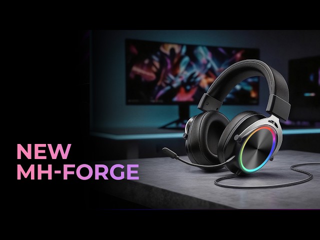 Casque gaming Mars Gaming MH-FORGE filaire Jack 3,5 mm RGB blanc video
