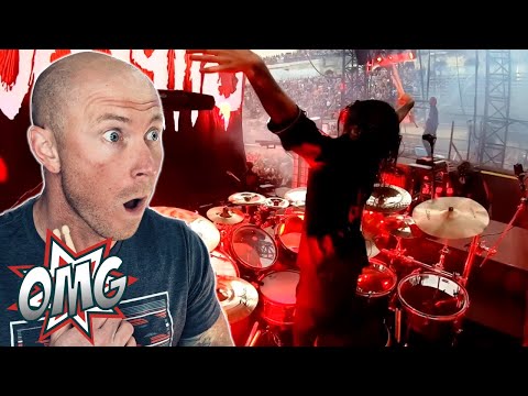 Schlagzeuger reagiert auf - SLIPKNOT JAY WEINBERG - LEUTE = SCHEISSE, DAS ERSTE MAL HÖREN