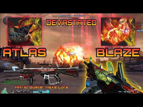 AA-12-Buster-Hexa Core Lv5 | Devastated (HARD) Gameplay | Crossfire Philippines