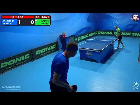 16:30 Oleksandr Ivashkin 3-0 Anatolii Levshyn West 3 WIN CUP 21.10.2022 | TABLE TENNIS WINCUP