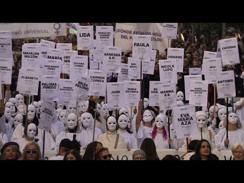 Weltweite Akionen am internationalen Tag gegen Gewalt an Frauen