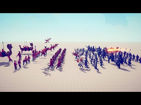 VIKING ARMIES VS EVERY FACTION ARMIES - Totally Accurate Battle Simulator TABS