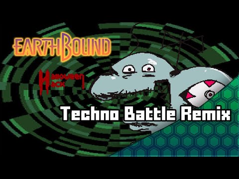 Earthbound Halloween Hack - Techno Battle (Remix)