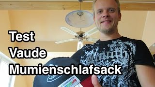 Test Vaude Schlafsack | Mumienschlafsack Test | Schlafsack Test