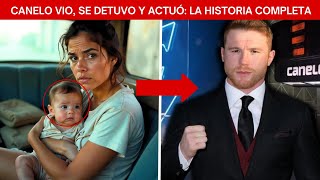 Canelo Álvarez encuentra a madre sin hogar con bebé en carro y su acto conmueve a todos…