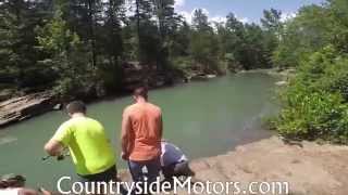 preview picture of video 'Countryside Motors Fun in the Ozarks Mt Magazine Arkansas ATV July 2014'